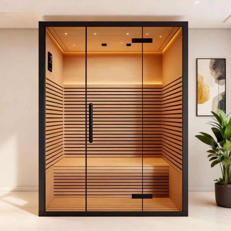 Home-Use Single-Person Sauna Room, Far-Infrared Sauna Room, Steam Wet Sauna Room, Far-Infrared Nano Sauna Room, Double-Person Steam Sauna