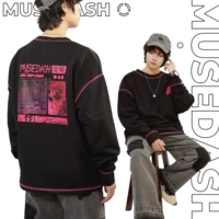 Новый продукт Musedash Twilight Radio Sweater Anti -Seewing воротник с длинным рукавом осень и зимний свободный японцы окружают мяу