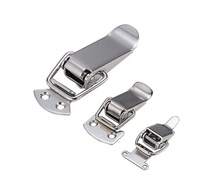 Stainless steel buckle A type HFQ01-23 37 HFQ11-23 37 flat mouth type spring card