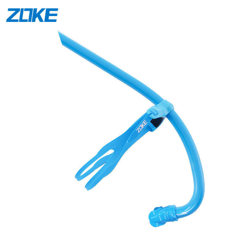 ZOKE swimming equipment Full wet silicone suction straw Snorkeling freestyle ventilation Underwater children's suction device