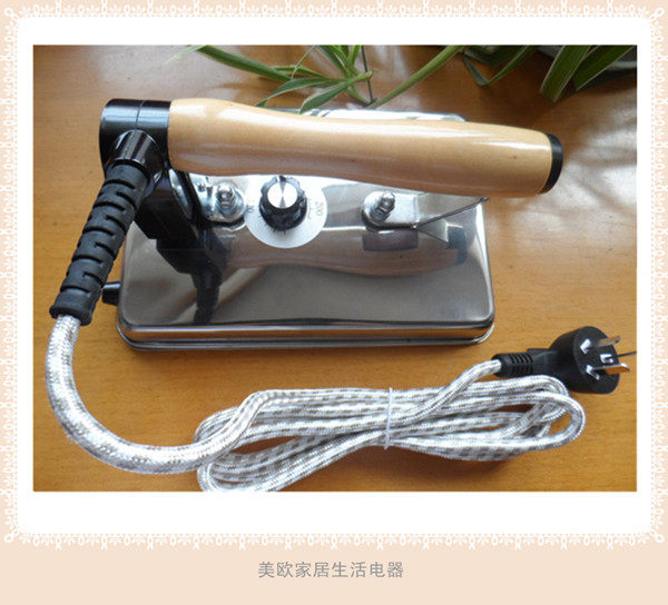 Rectangular large bottom plate handheld heater industrial heating tool hot drilling transfer iron 800W adjustable temperature