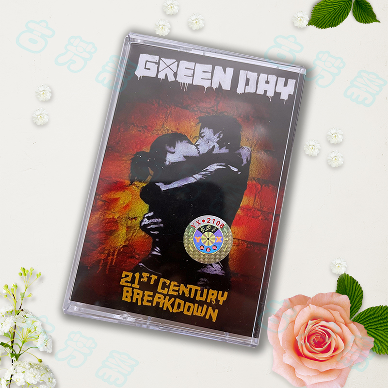 Green Day 21st Century Breakdown Tape English song Rock and Roll Song New Unbroken
