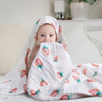 Baby gauze bath towels at first raw pure cotton ultra soft absorbent large towel toddler baby bath towel baby newborn child cartoon