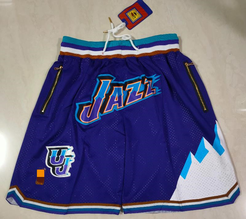 Sky Blue & New & Jazz & Soccer PantsMagic bull Lakers James Kobe Soccer pants American style Retro Basketball motion Embroidery Capris Miami Heat shorts