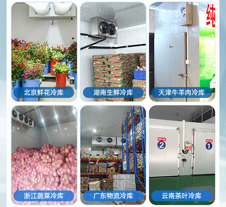 定制冷库冻库全套设备制冷专用机组压缩机冷风机5p3p博德泽制冷(pic8)