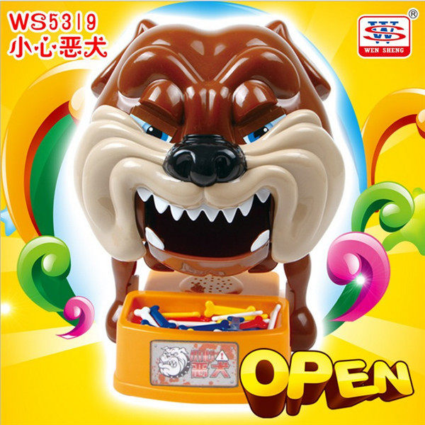 Snatch the bone and watch out for the bad dog desktop game electric bad dog toy creative toy