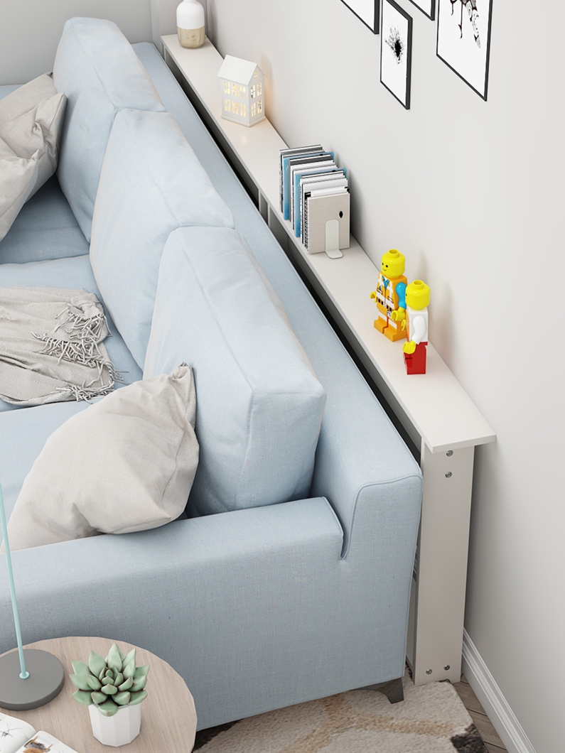 Customizable gap strip wall cabinet narrow shelf gap cabinet sofa bed gap filling shelf ultra-narrow