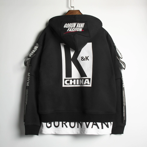 Детская утепленная толстовка с капюшоном с капюшоном для мальчиков, пуховик, коллекция 2021, в западном стиле, подходит для подростков, в корейском стиле