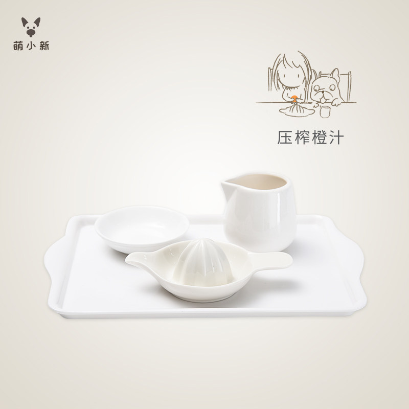 Cute little new Montatessori food self-pressed orange juice workout juice machine Monzi daily life teaching aids