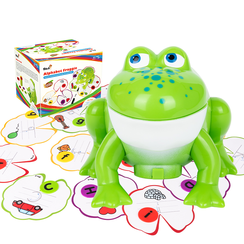 Fritzes English Alphabet Puzzle 3 to 6 year olds Toys 26 Cards upper case logic Thinking English teaching aids