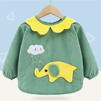 Милый слоненок-зеленый