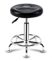 Bar chair beauty stool Rotating lifting backrest chair Household high-legged front desk chair Big work chair Barber chair round stool