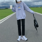 Светлые весенние прямые свободные джинсы, летние эластичные штаны, высокая талия, 2025 года, оверсайз, по фигуре