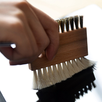 Made in Germany Redecker natural solid wood soft and hard bristles portable keyboard brush laptop cleaning brush