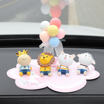 Car ornaments goddess creative Net red car interior decoration car center console cute doll car supplies