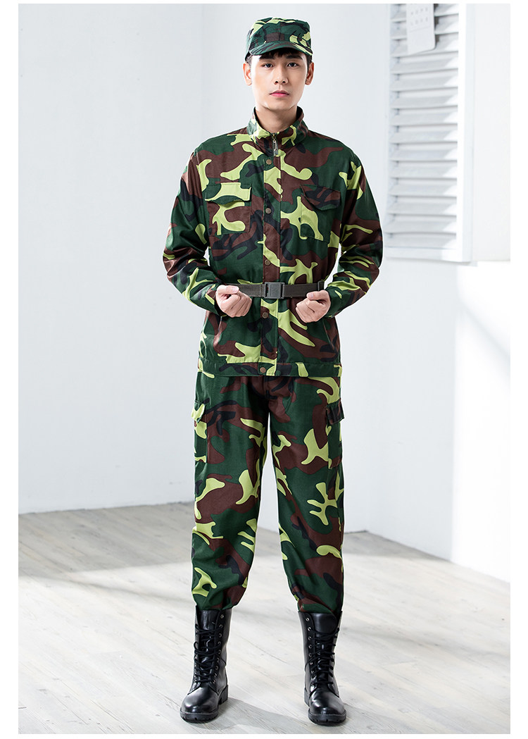 Military training camouflan suit college students camouflan military training high school students men and women military training Lawsuit Long sleeves Spring Summer Season