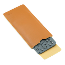 Logitech K380 leather Keyboard bag tablet Keyboard storage bag portable liner dustproof cover wireless Bluetooth Keyboard cover for Apple Magic Keyboard