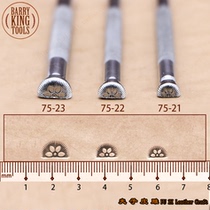 75-24 23 22 21 Radial lace pattern Barry gold handmade leather carving printing tools imported from the United States