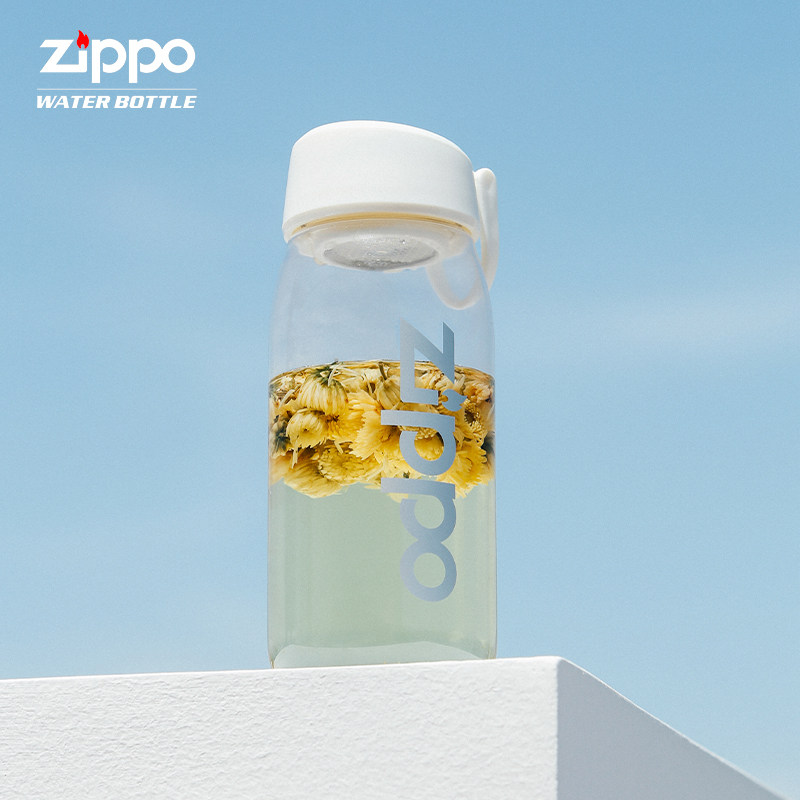 Zippo water cup летний высококачественный студенческий спортивный стаканчик для воды для мужчин и женщин, портативный простой прозрачный пластиковый стаканчик для защиты от падения Изображение 1
