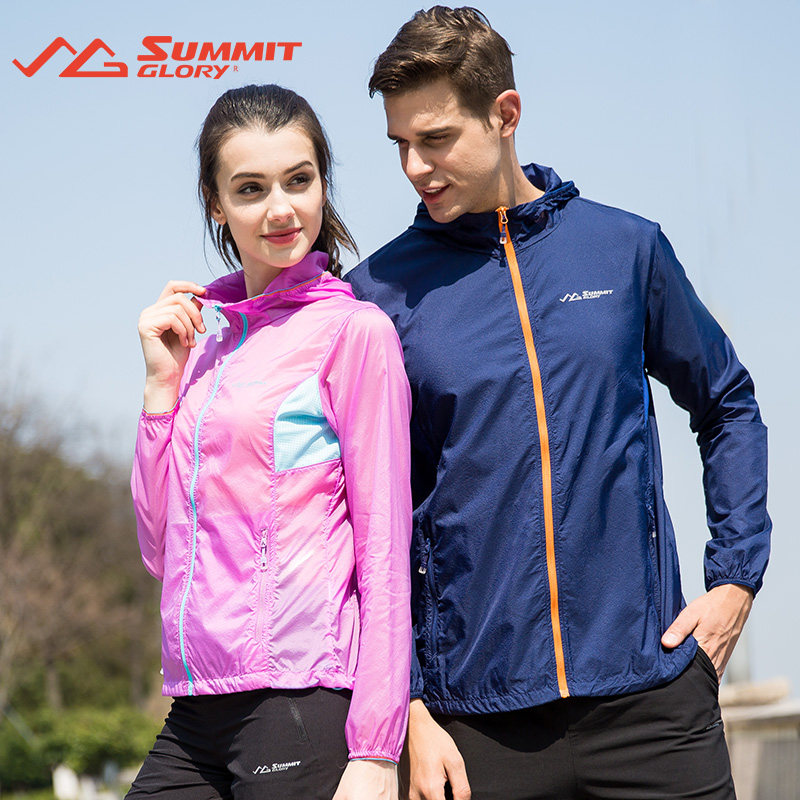 Range Rover Spring/Summer 2021 Men's and Women Outdoor Sports Thin Long Sleeve Jacket Couple Breathable Skin Jacket