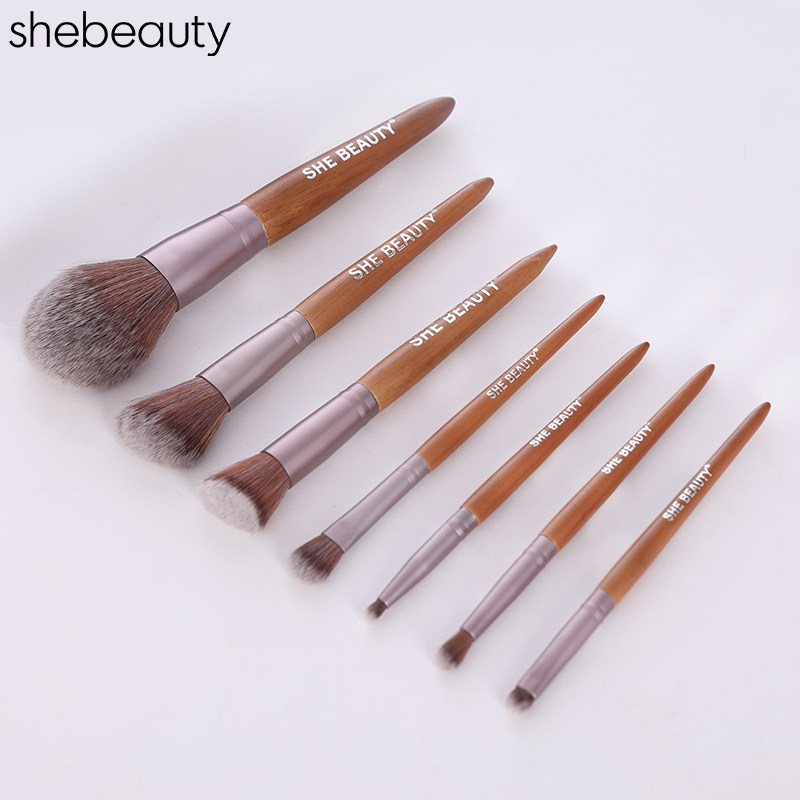 Shebeauté Professional Makeup Brush Loose Powder Brushed Eye Shadow Brush Powder Bottom Brushed Brush With Fizzy Brush With Gill Brush Blush Brush