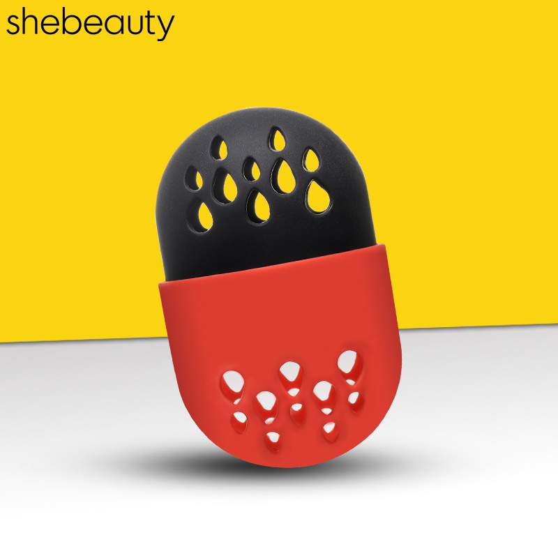 shebeauty Beauty Egg Storage Box Dustproof Breathable Portable Makeup Egg Powder Puff Sponge Travel Out Storage