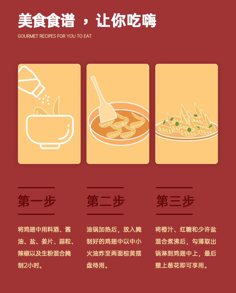 牛味小站 冷冻鸡中鸡+翅根组合 4斤 图13