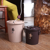 Tea bucket with filter tea separator plastic drainage bucket tea ceremony tea bucket tea set accessories tea residue bucket tea tray