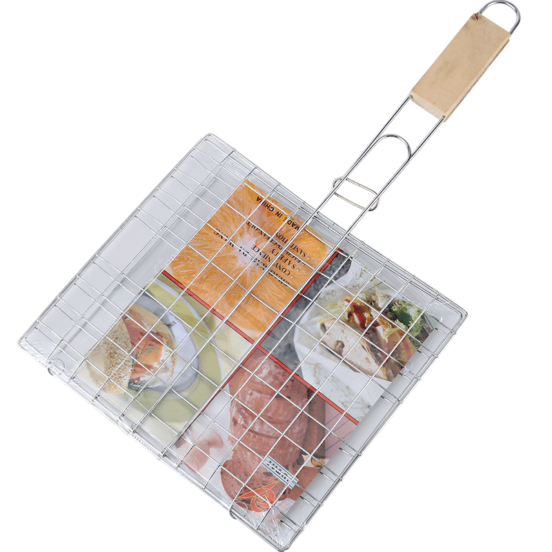 Barbecue Grill Fish Tools Double Fish Splint Grilled Meat Clip Subnet Barbecue Grill splints Barbecue Accessories Utensils