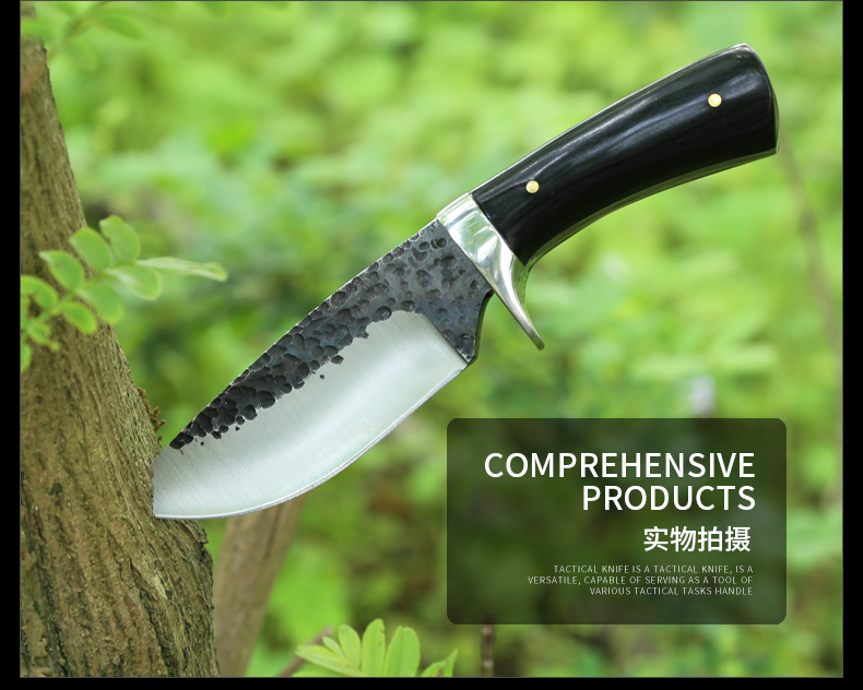 Tay rèn dao tự vệ dao sắc mang ngoài trời dao thẳng trường dao kiếm sống - Công cụ Knift / công cụ đa mục đích xẻng đa năng