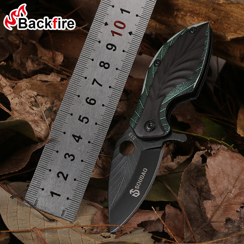 Tactical Outdoor Folding Knife High Hardness Small Knife Carry-on Mini Knife Sharp Open Edge Cutter Body-Proof Camping Fold Knife