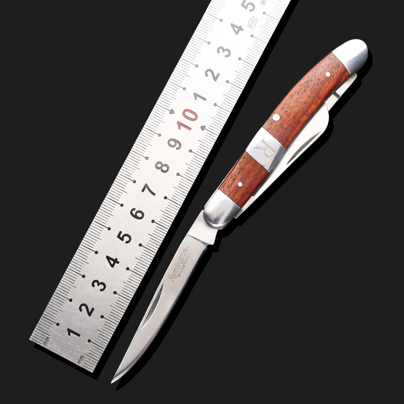 Knife self-defense camping knife outdoor pocket knife high hardness folding knife field portable knife retired wilderness survival pocket knife