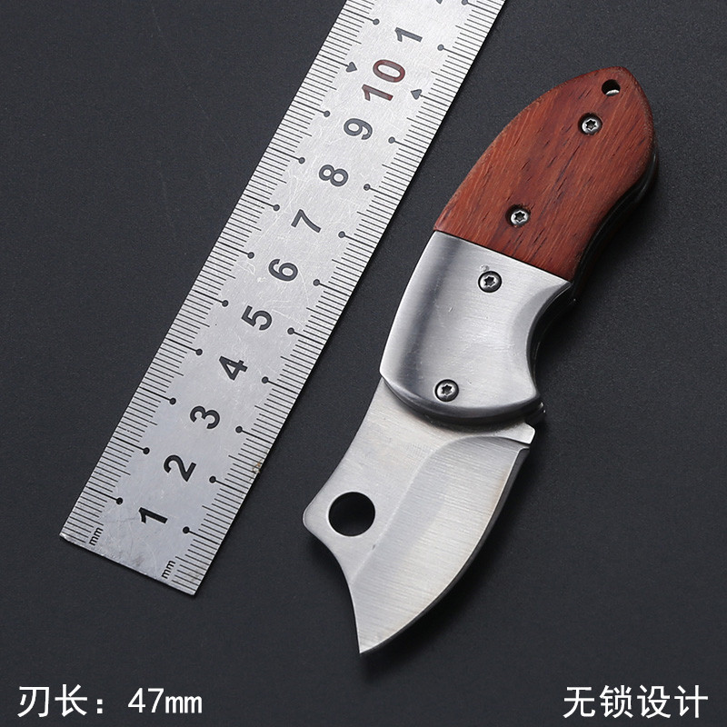 Folding Knife Carry-on Mini Small Knife Outdoor Cutter High Hardness Small Knife Anti Body Sharp Wilderness Courtkey Clasp Knife