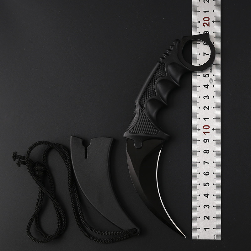 Outdoor self-defense knife knife Eagle claw knife Special battle with poison scorpion blade field survival military knife