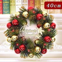 Christmas Ornaments Door Hanging Ornaments 3040 Christmas Wreath Hotel Bar Shopping Mall Hanging Pine Wreaths