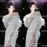 Белый бюстгальтер-топ