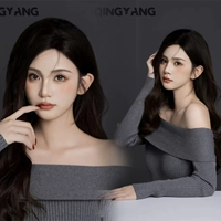 Свитер, открытые плечи