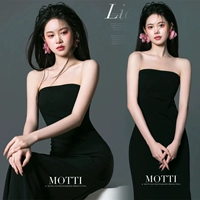 Топ без лямок, платье