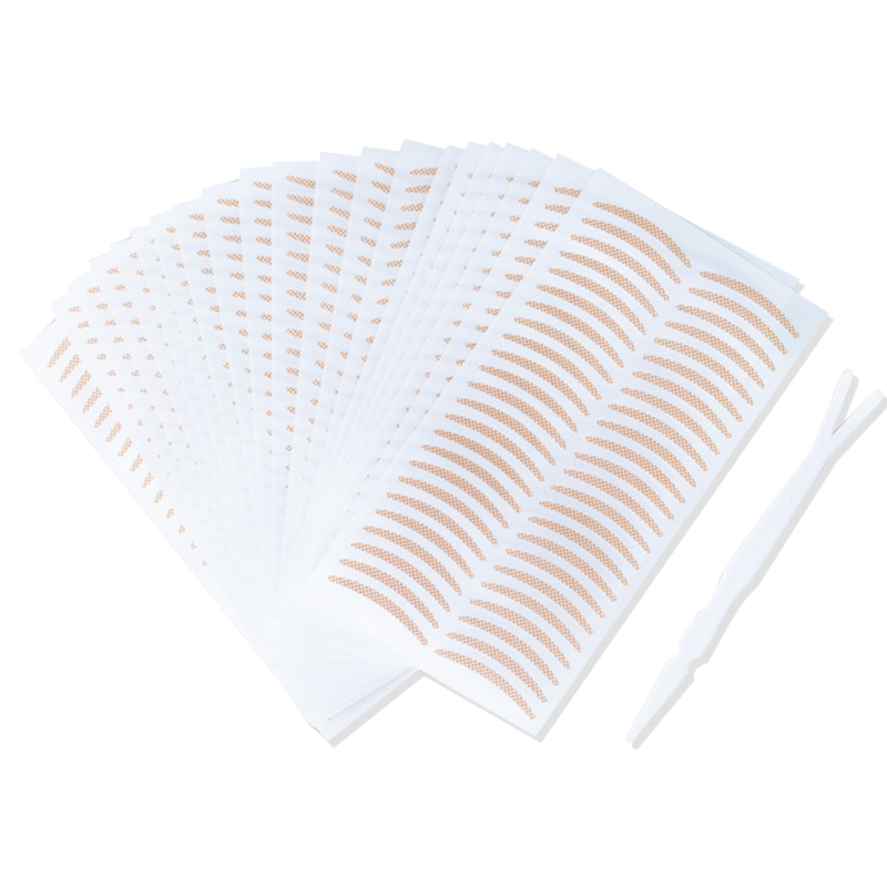 1440 paste crescent-shaped big eyes girl double eyelid paste female single-sided incognito waterproof natural double swollen eye bubble