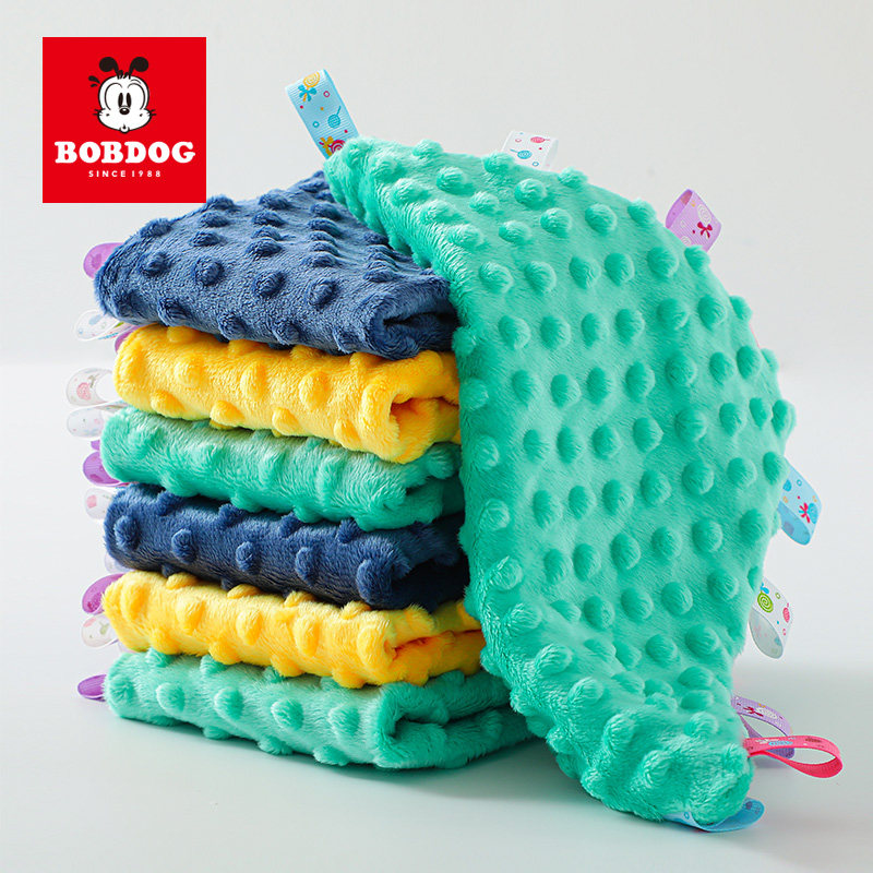 Babudou Baby Doudou soothing handkerchief is strong in water absorption, easy to wash, quick-drying, fluffy, soft, breathable, easy to wash and not deformed