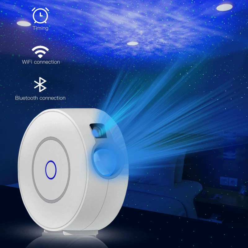 [Умная звёздная projektor Tuya Smart Star Projector Smart Home WiFi Laser Starry Sky]