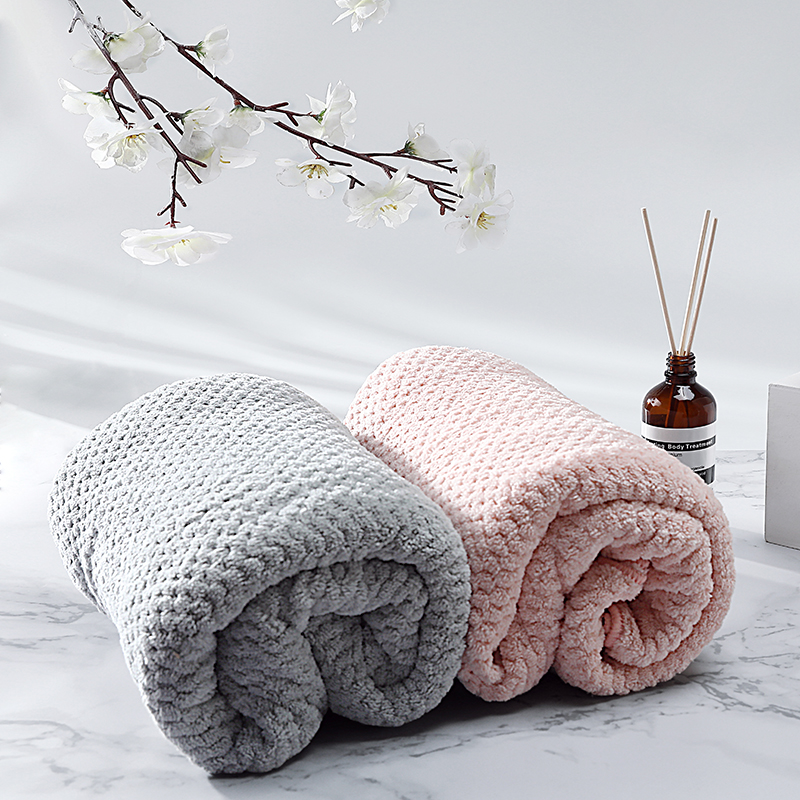 NOME Normie Pineapple Gbath Towels Home Not Easy To Fall Hair Men And Women Nanofiber Absorbent Large Towel Thickened Bath