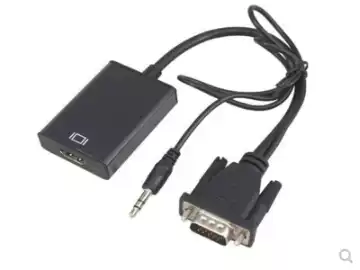 vga to hdmi dvi converter with audio powered computer TV projector cable HD adapter