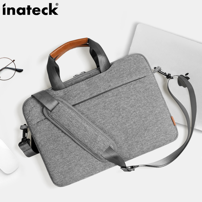 inateck computer package applies 16 inch apple MacBookPro13 3air liner bag Huawei 14 anti-collision thickened protection Lenovo notebook Dell men and women single shoulder carry-on