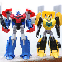 Deformed Toy Sky Man 5 Alloy Car Man Bumblebee Dinosaur Tightrope model Robot Childrens Toys