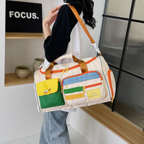 Travel bag for women large capacity short-distance travel handbag lightweight luggage bag gym bag storage bag maternity bag cute maternity bag