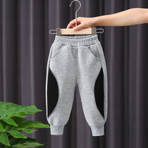 Boy Pants Autumn Winter 2021 New Children Sports Pants Winter Plus Suede Baby Casual Pants Spring Autumn Little Boy Tide