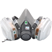 3M gas mask organic vapor acid gas ammonia formaldehyde chemical gas protective mask 6200