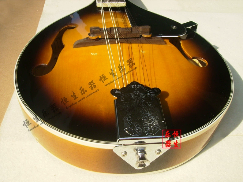 Chính hãng đơn gỗ rắn thủ công M40S quà tặng Hộp ABS tám dây mandolin Nhạc cụ phương Tây mandolin - Nhạc cụ phương Tây