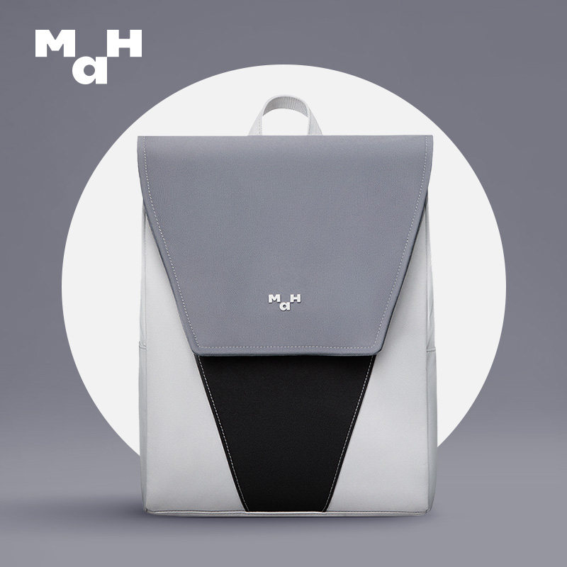 MAH Japanese simple schoolbag women's ins wind trend backpack joint original casual backpack men's computer backpack